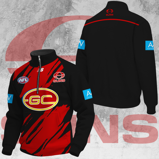 Gold Coast Suns AFL 2025 Limited Edition New Hoodie 2025 TM V2