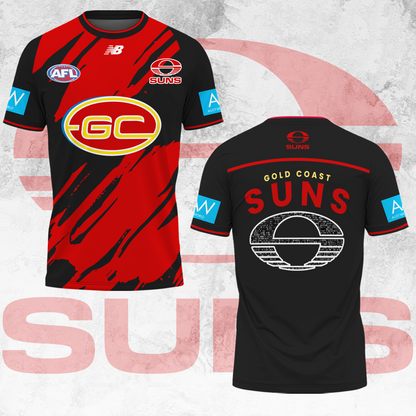 Gold Coast Suns AFL 2025 Limited Edition T-Shirt TM V1