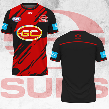 Gold Coast Suns AFL 2025 Limited Edition T-Shirt TM V2