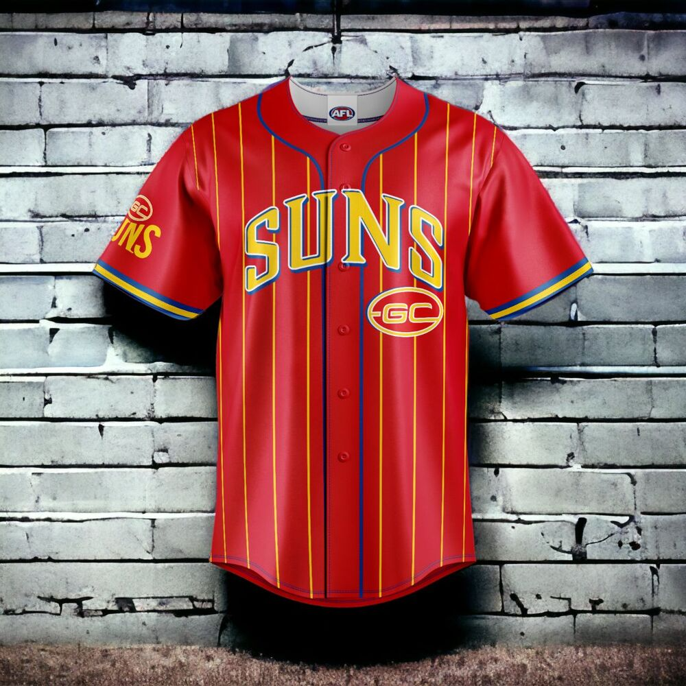 Gold Coast Suns AFL Limited Edition BB Jersey TM V5