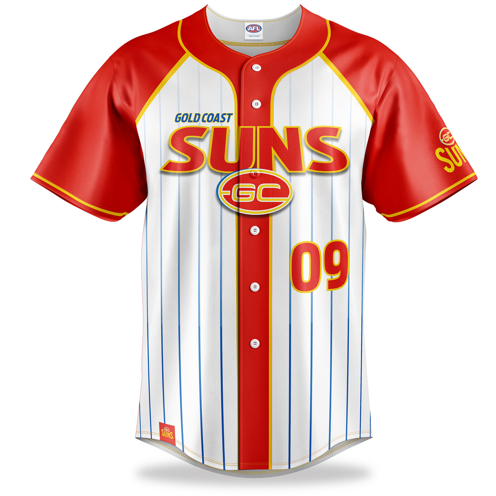 Gold Coast Suns AFL Limited Edition BB Jersey TM V9