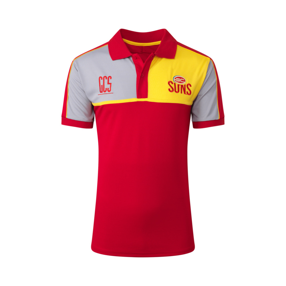 Gold Coast Suns AFL Limited Edition Polo Shirt TM - Super Savings When Buying Combo V2