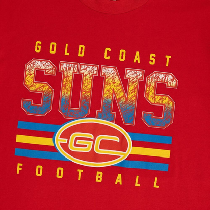 Gold Coast Suns AFL Limited Edition T-Shirt TM - You will save more when you buy the clothes and hat combo V7