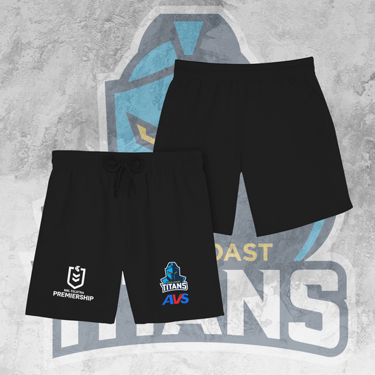 Gold Coast Titans NRL 2025 Limited Edition Shorts TM V1