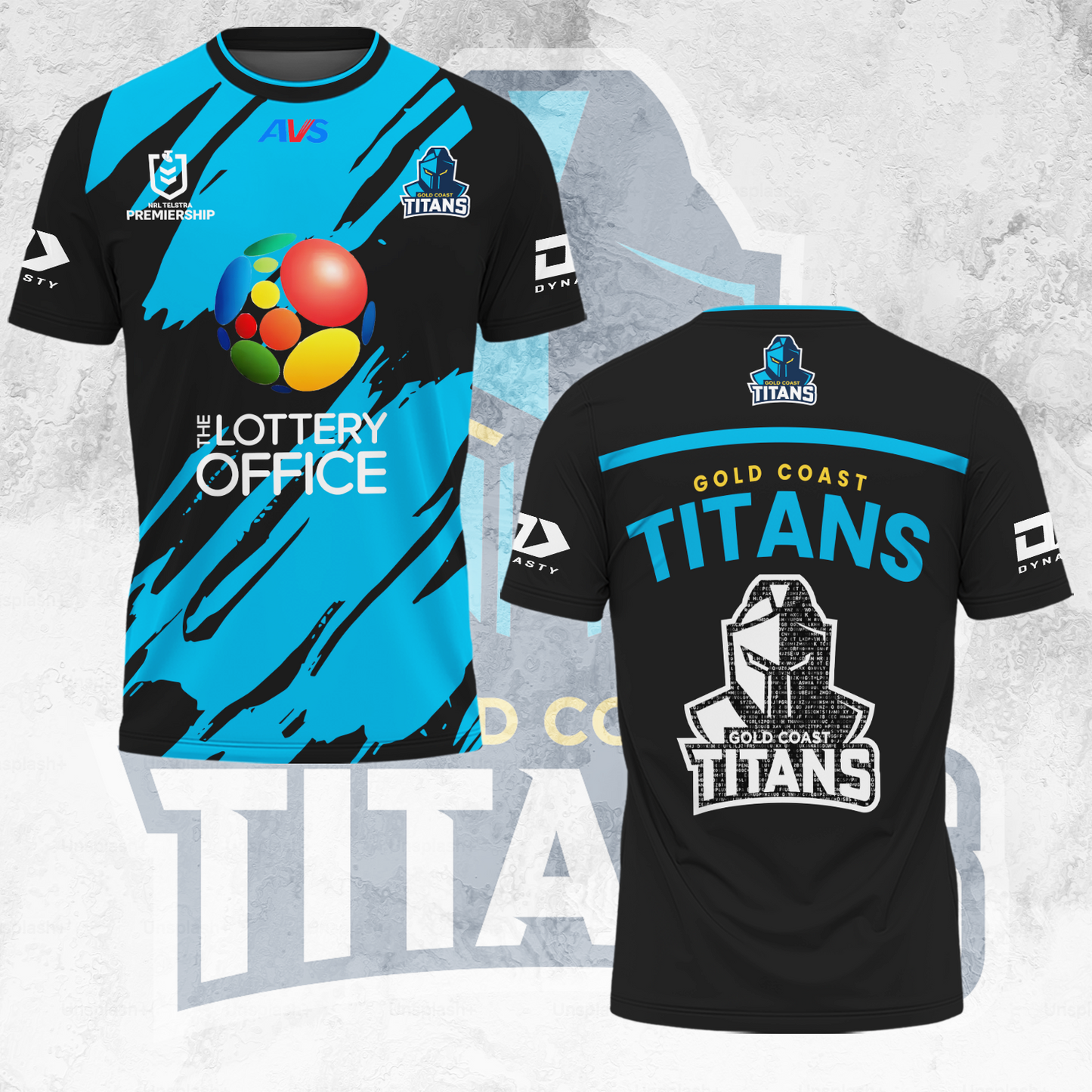 Gold Coast Titans NRL 2025 Limited Edition T-Shirt TM V1
