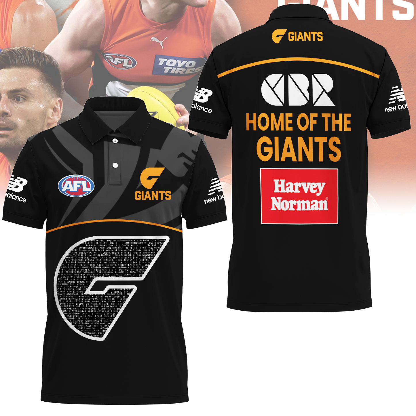 GWS Giants Limited Edition Polo Shirt TM - Super Savings When Buying Combo V1