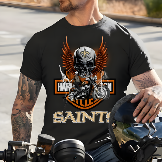 Harley x NO NFL Biker Spirit 2D Shirt DatND ThuongNH