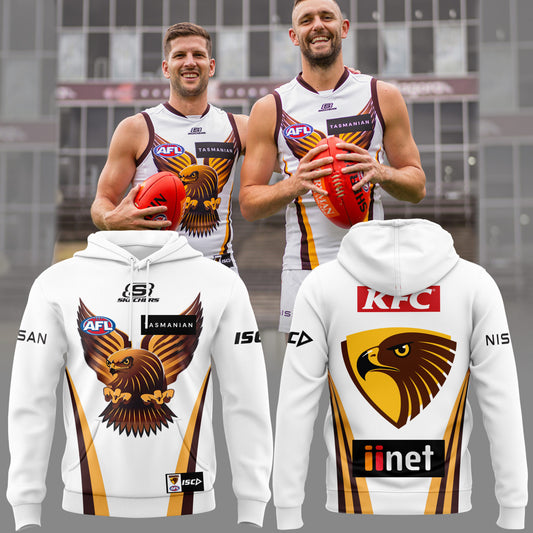 Hawthorn Football Club Hawks AFL Limited Edition Hoodie TM V1