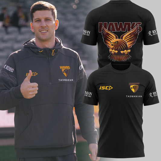 Hawthorn Football Club Hawks AFL Limited Edition T-Shirt TM - You will save more when you buy the clothes and hat combo V3