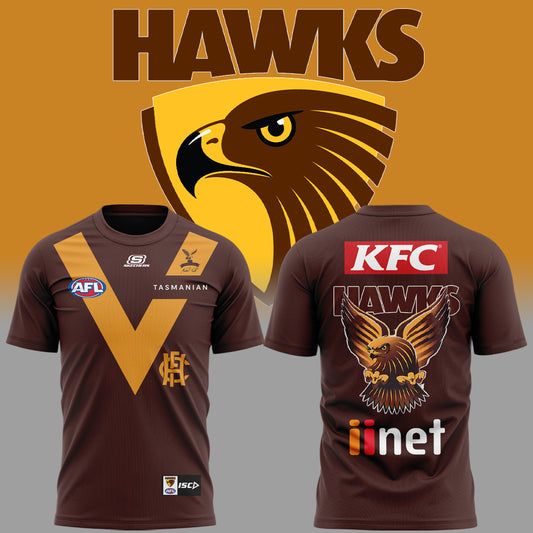 Hawthorn Football Club Hawks AFL Limited Edition T-Shirt TM - You will save more when you buy the clothes and hat combo V5