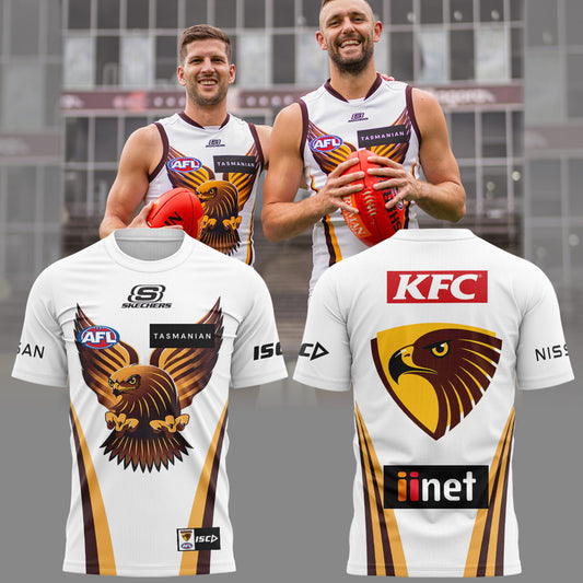 Hawthorn Football Club Hawks AFL Limited Edition T-Shirt TM - You will save more when you buy the clothes and hat combo V7