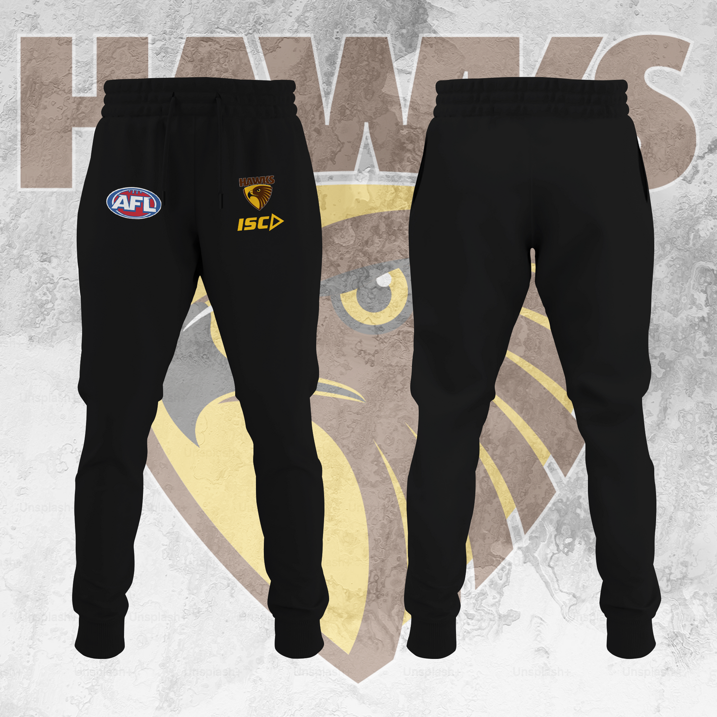 Hawthorn Hawks AFL 2025 Limited Edition Joggers TM V1
