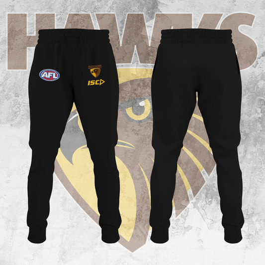 Hawthorn Hawks AFL 2025 Limited Edition Joggers TM V1