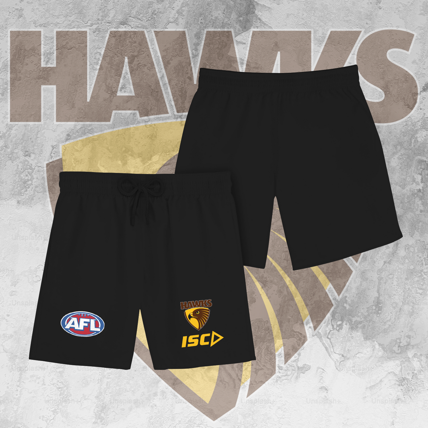 Hawthorn Hawks AFL 2025 Limited Edition Shorts TM V01