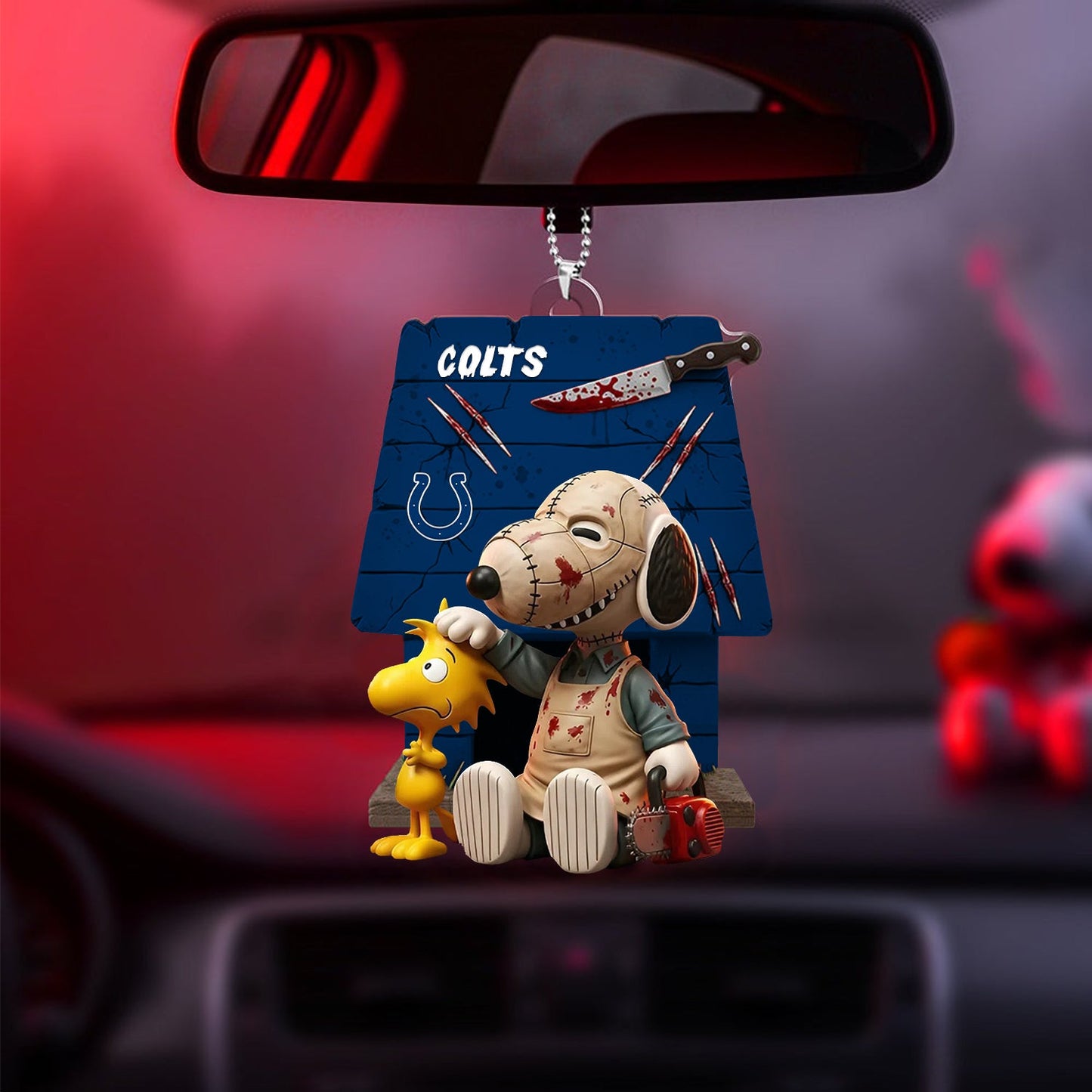 Horror Character x NFL IND ORNAMENT CAR NDT NHM