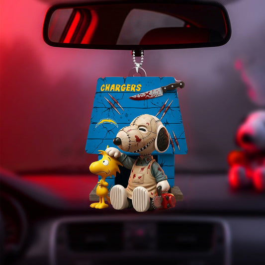 Horror Character x NFL LAC ORNAMENT CAR NDT NHM