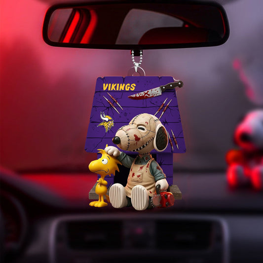 Horror Character x NFL MIN ORNAMENT CAR NDT NHM