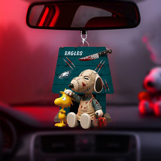 Horror Character x NFL PHI ORNAMENT CAR NDT NHM