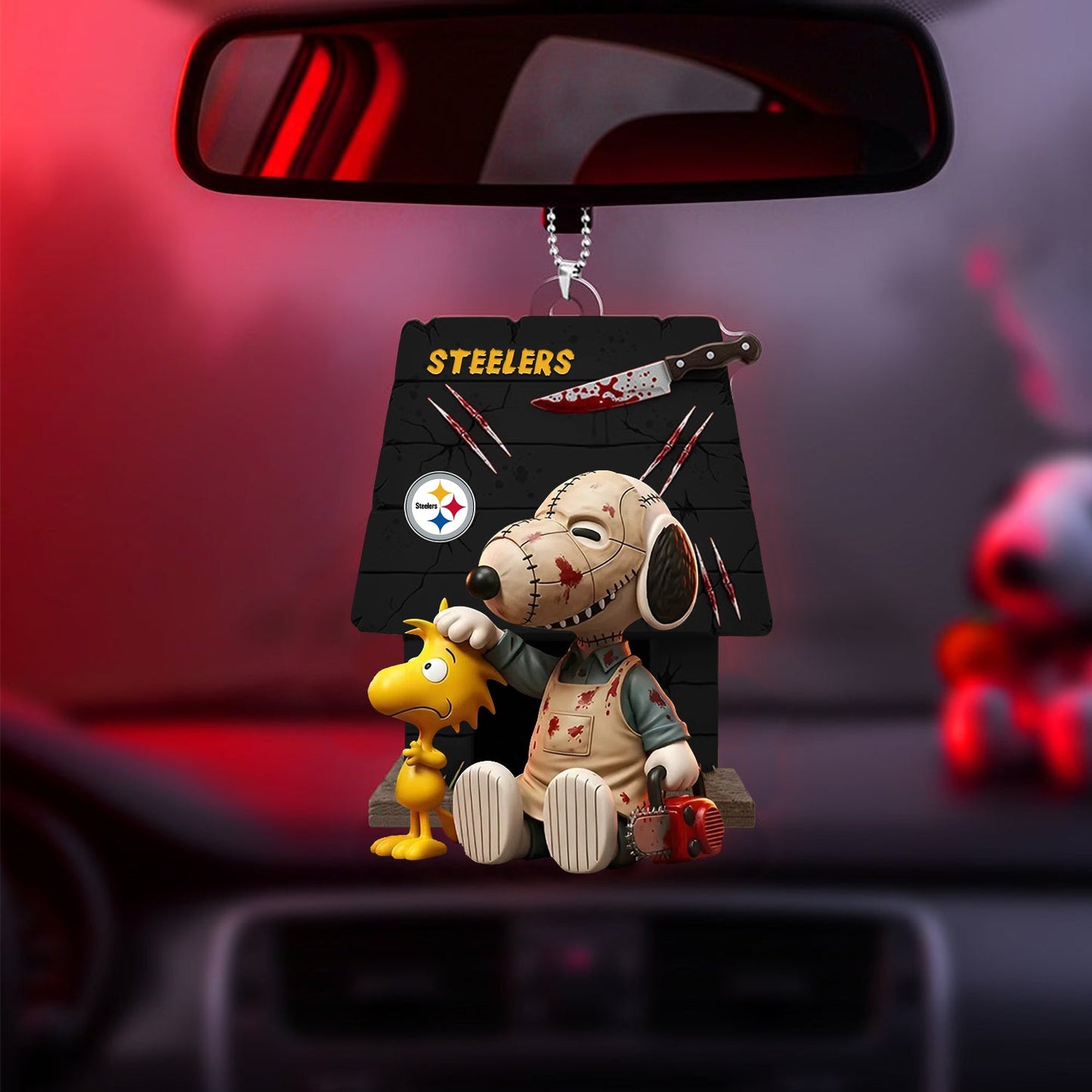 Horror Character x NFL PIT ORNAMENT CAR NDT NHM