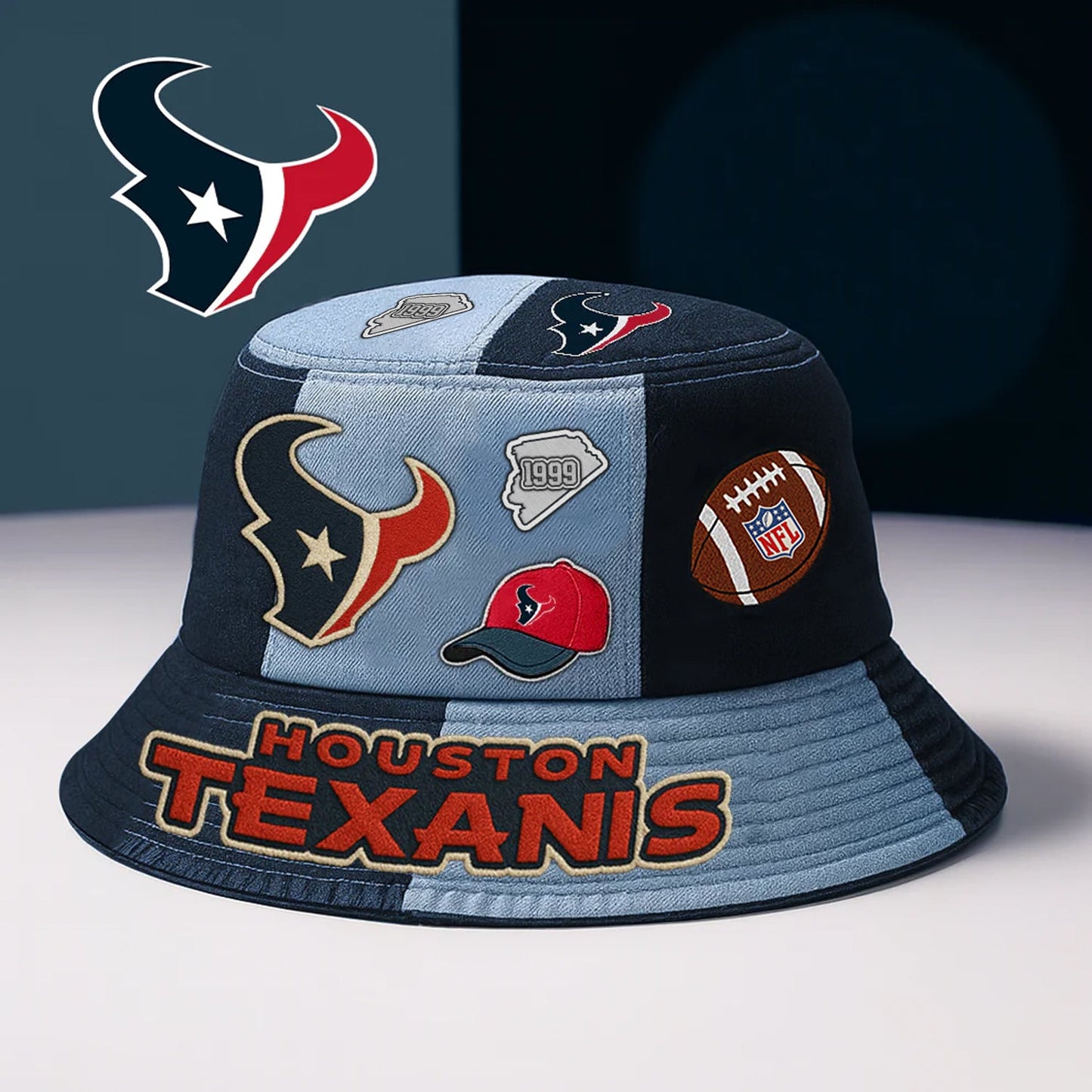 HOU x NFL BUCKET HAT TUANND NHM