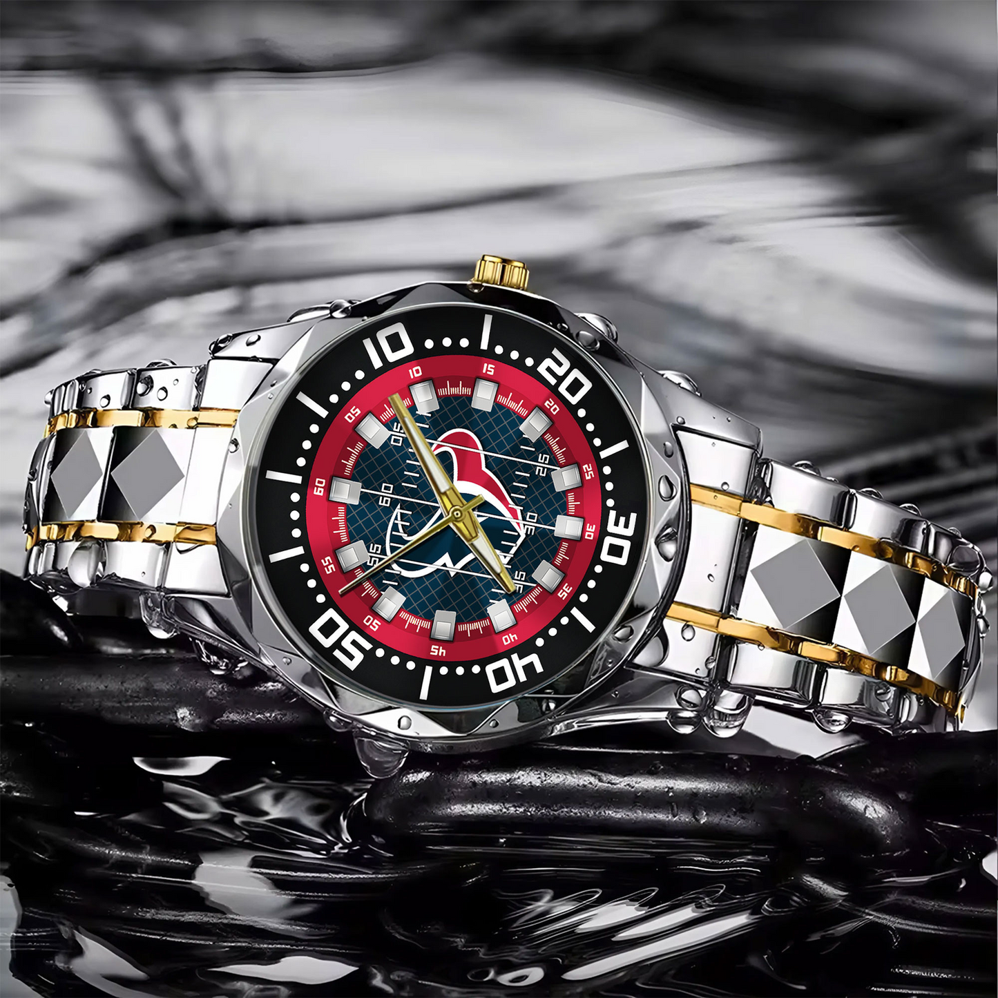HOU x NFL Camaro Elegant Fashion Design Men Watch DATND TANTD