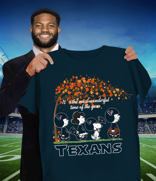 HOU x NFL It's The Most Wonderful T-Shirt DATND TANTD