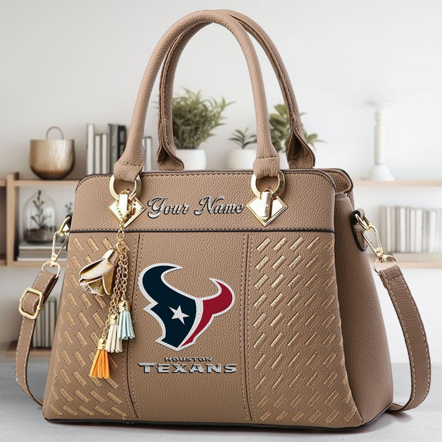 HOU x NFL Leather Bag DATND TANTD