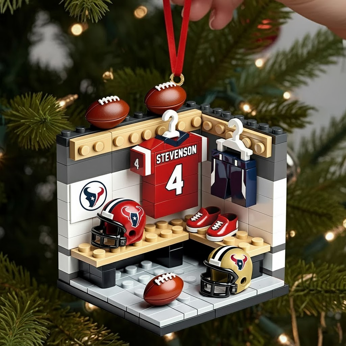 HOU X NFL Sport Lover Ornament - Personalized Gift For Sport Lover Christmas Ornament NAK THUONGNH