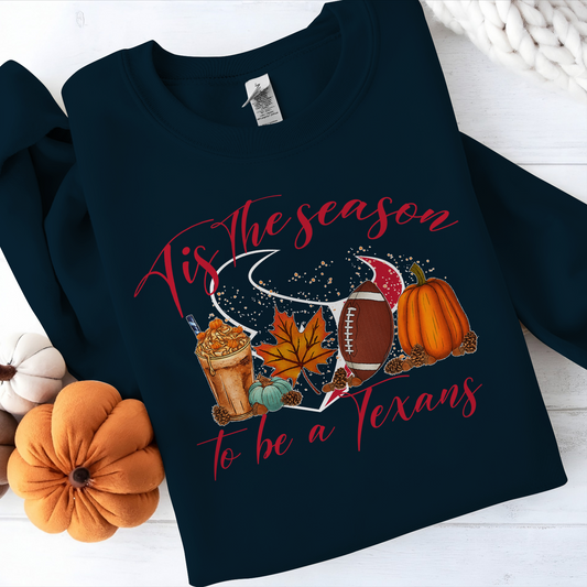 HOU x NFL Tis The Season Sweatshirt DatND DVT