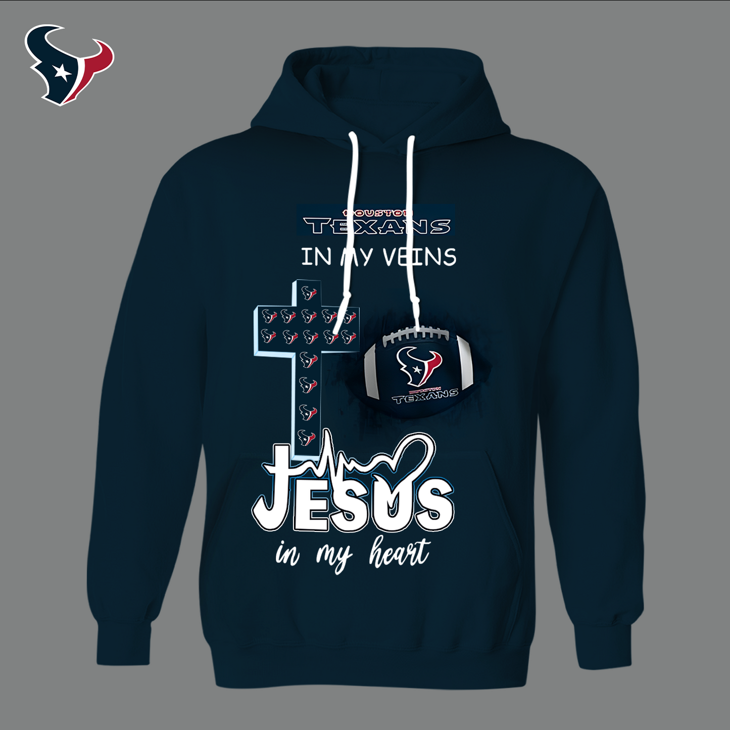 HT - Jesus In My Heart Shirt DDT HLPHUONG
