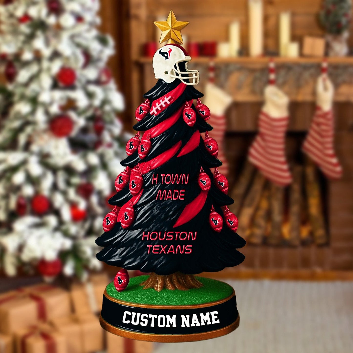 HT NFL Acrylic Block Gift For Fans DDT CTND