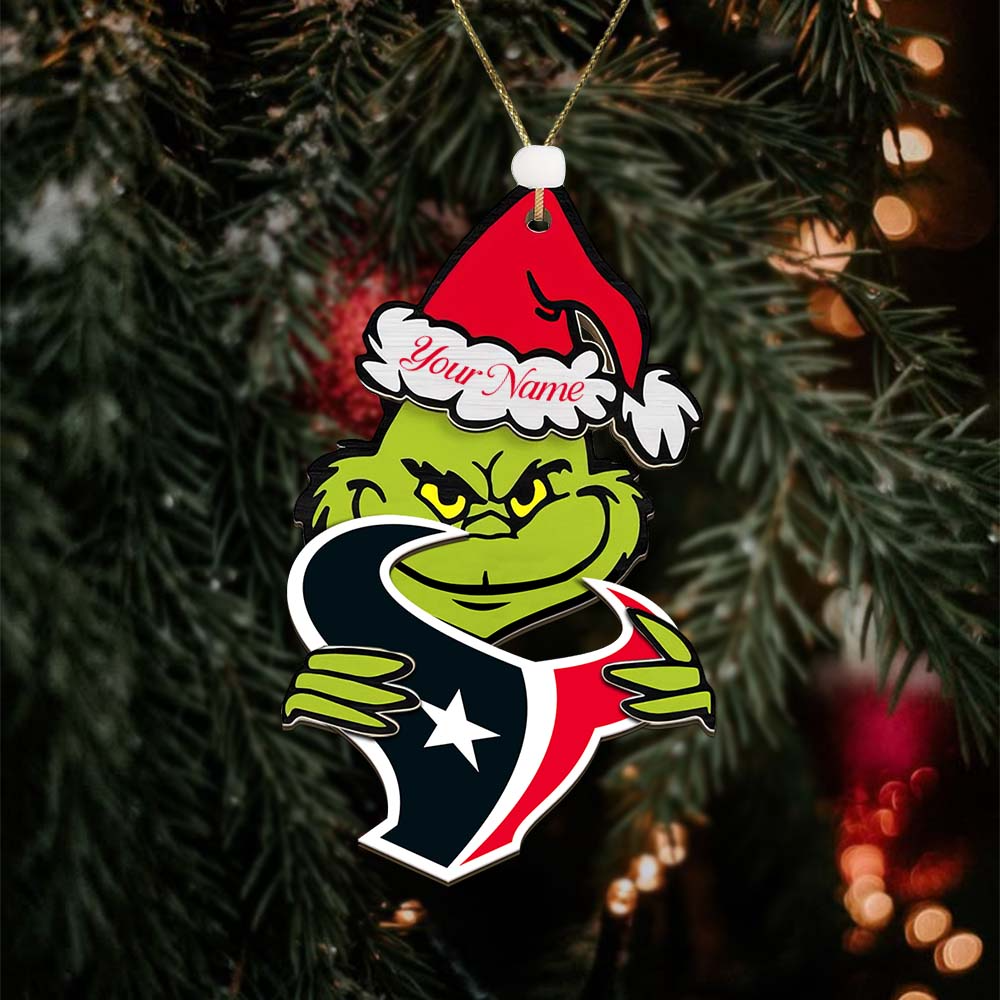 HT NFL x Grin Christmas Ornament DDT HLP
