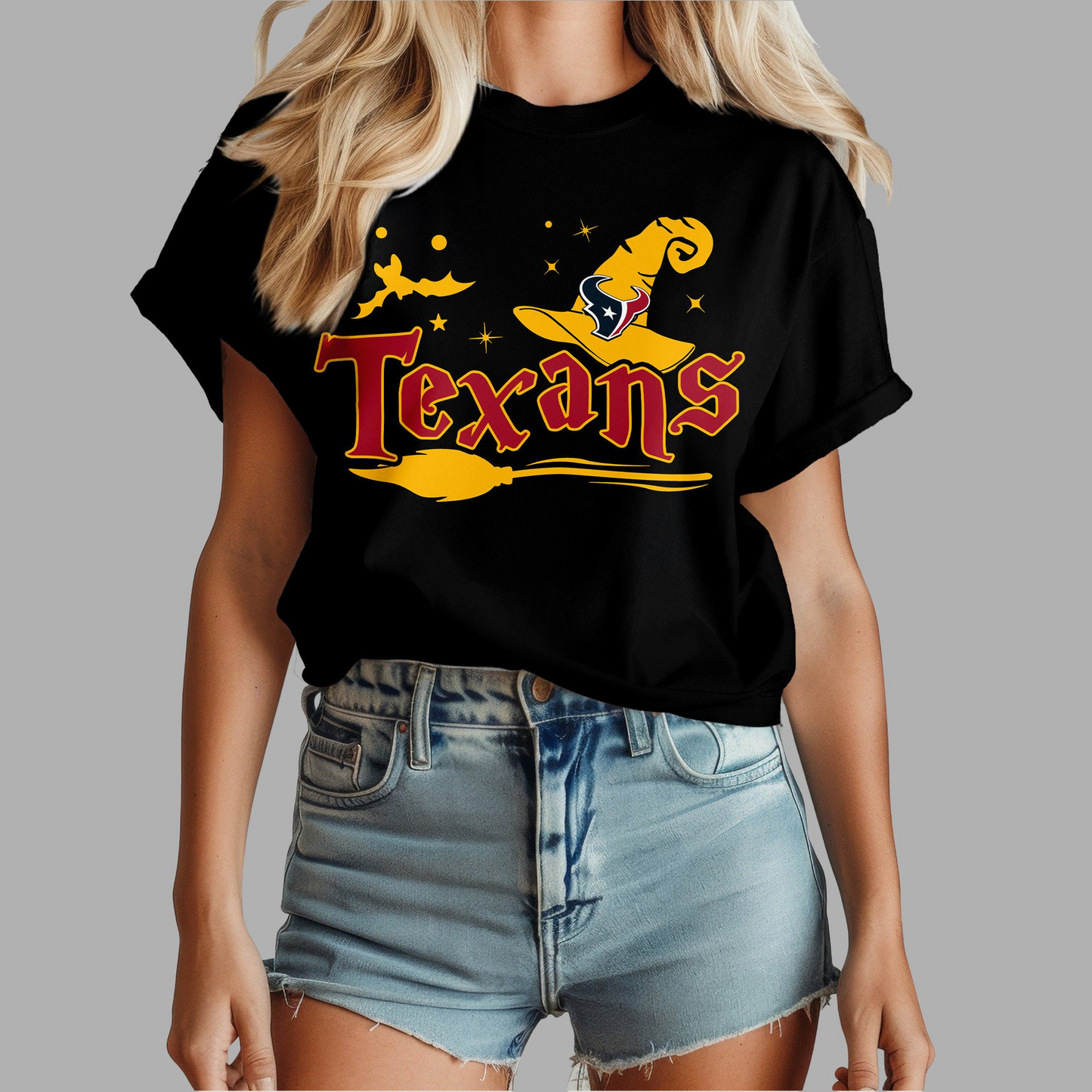 HT Premium NFL Halloween Witch Women Shirt DDT CTND