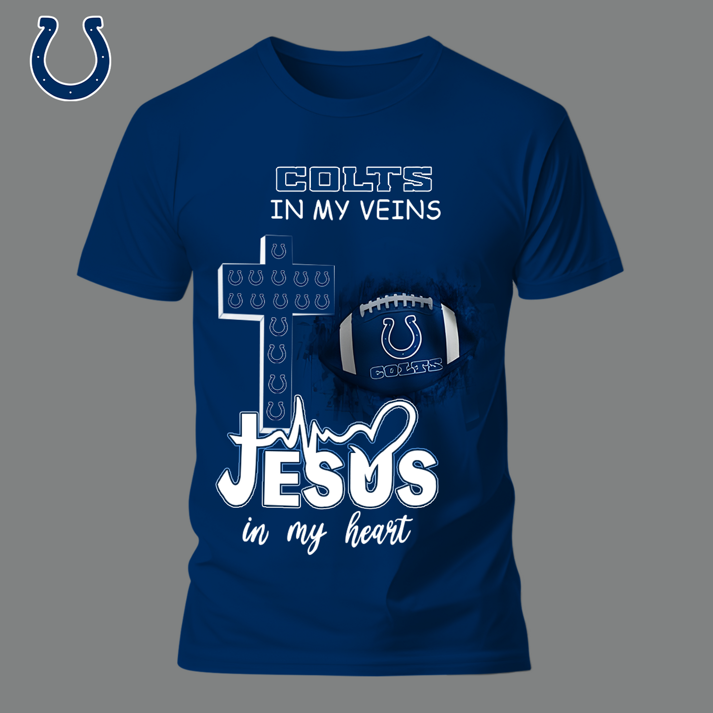 IC - Jesus In My Heart Shirt DDT HLPHUONG