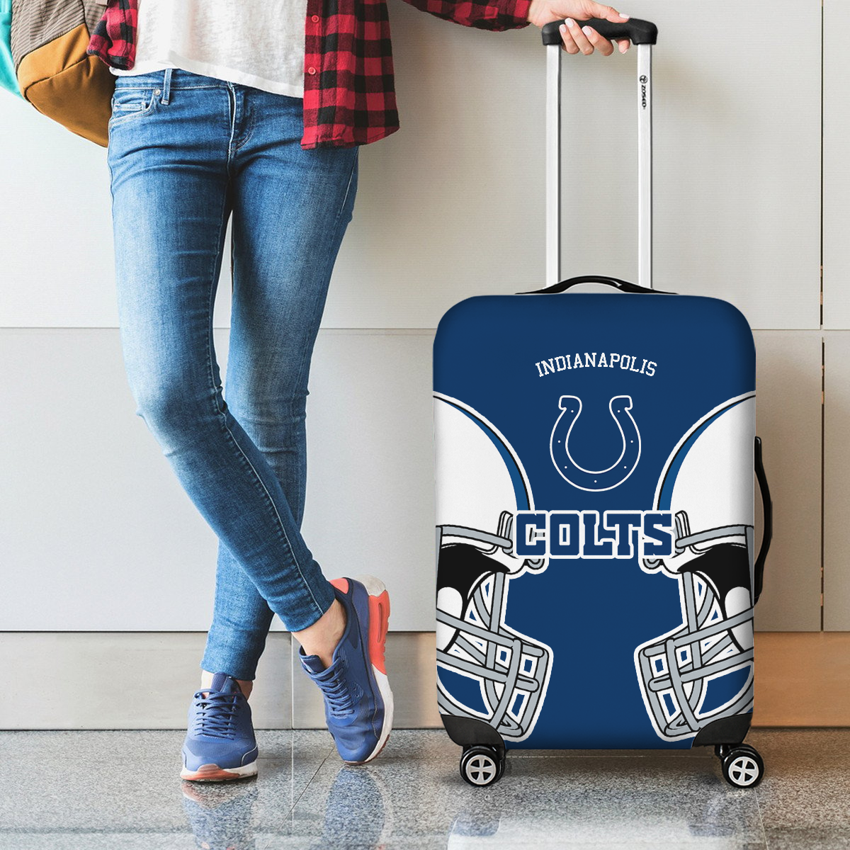 IC NFL V2 Luggage Cover Suitcase Protector DDT NTL