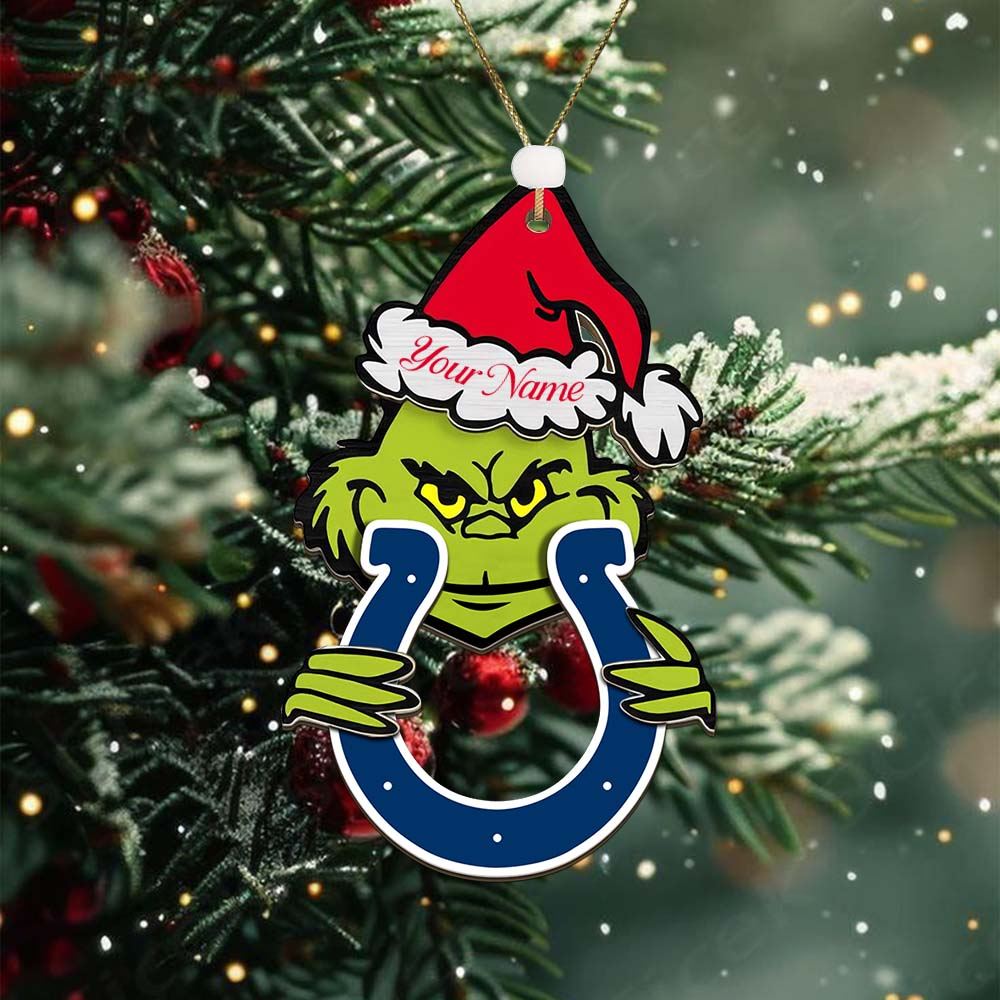 IC NFL x Grin Christmas Ornament DDT HLP