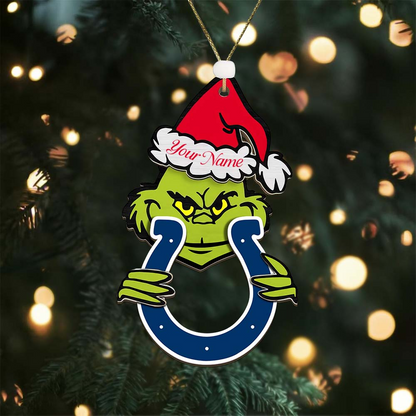 IC NFL x Grin Christmas Ornament DDT HLP