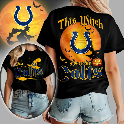 IC Premium NFL Halloween Witch Women Shirt DDT CTND