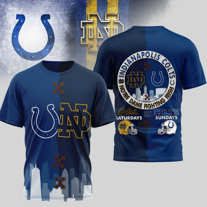 IC Premium NFL x NCAA 3D T-shirt DDT NTL