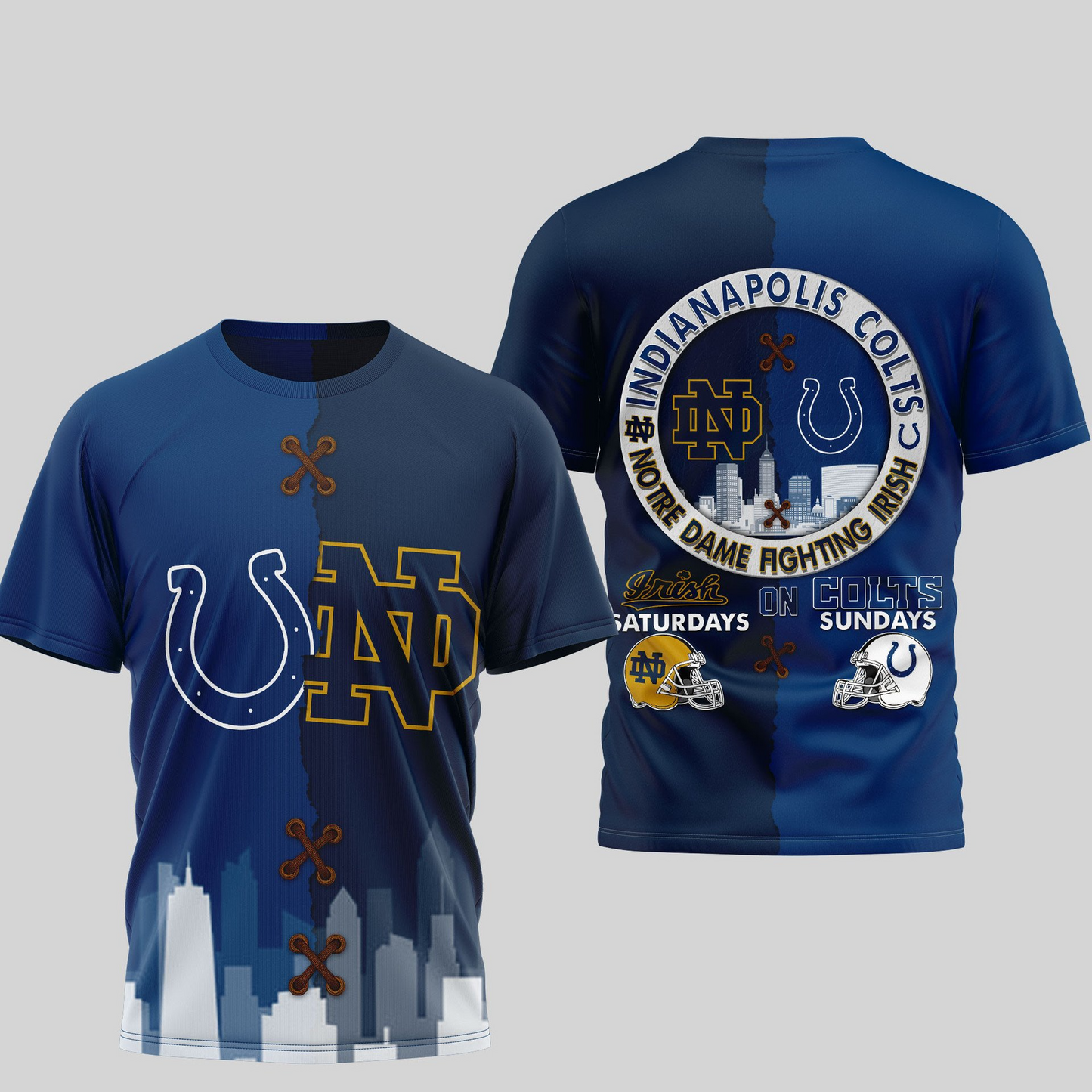 IC Premium NFL x NCAA 3D T-shirt DDT NTL