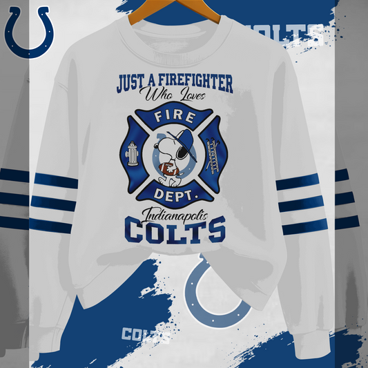 IC x NFL Just A Firefighter Who Love Sweatshirt DDT HLPHUONG