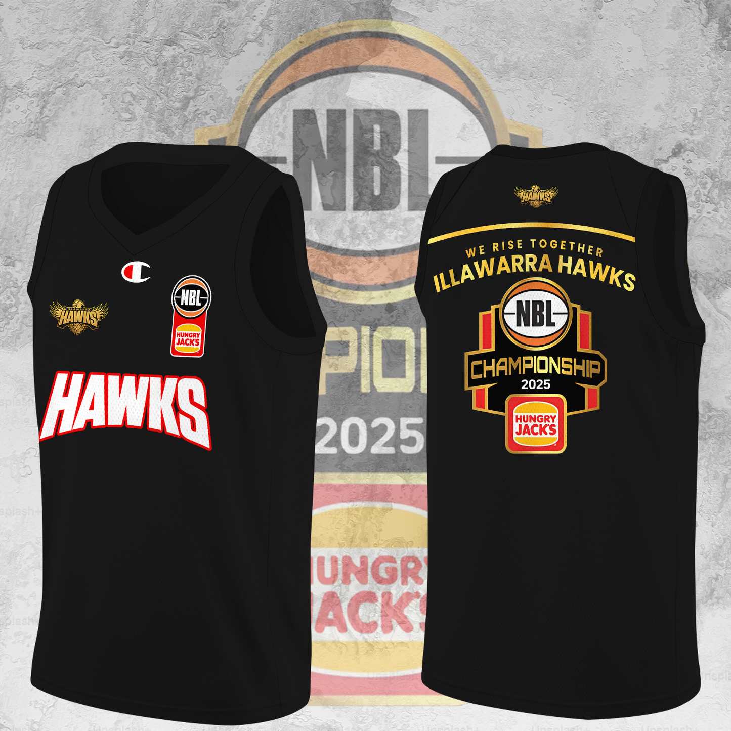 Illawarra Hawks NBL Limited Edition BK Jersey TM V1
