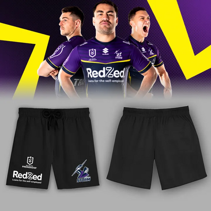 Melbourne Storm NRL 2025 Limitted Edition T-Shirt TM - You will save more when you buy the clothes and hat combo V5