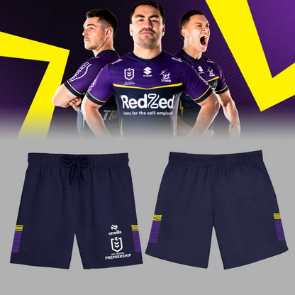 Melbourne Storm NRL 2025 Limitted Edition T-Shirt TM - You will save more when you buy the clothes and hat combo V8