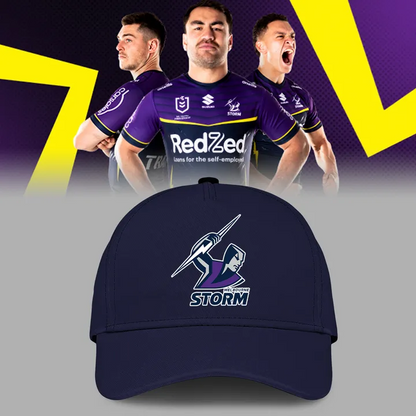 Melbourne Storm NRL 2025 Limitted Edition T-Shirt TM - You will save more when you buy the clothes and hat combo V8