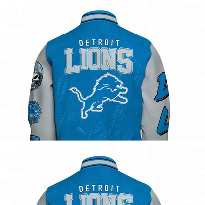 Detroit Lions National Football League Unisex Varsity Jacket