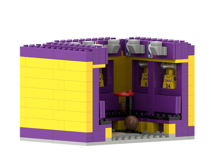 LAL x NBA Building Blocks Mini Changing Room DDT CTND