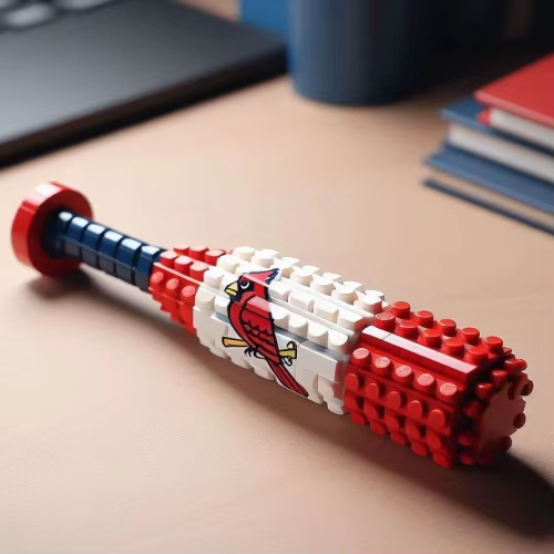 MLB Teams - Baseball Bat Indoor and Outdoor Baseball Training Model Toy Leisure Sports Baseball Bat Building Set DDT NTL