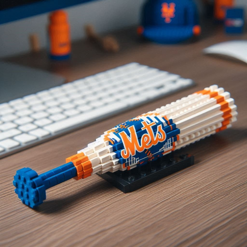MLB Teams - Baseball Bat Indoor and Outdoor Baseball Training Model Toy Leisure Sports Baseball Bat Building Set DDT NTL