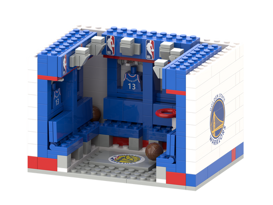 GSW x NBA Building Blocks Mini Changing Room DDT CTND